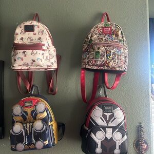 Marvel loungefly Backpack Collection